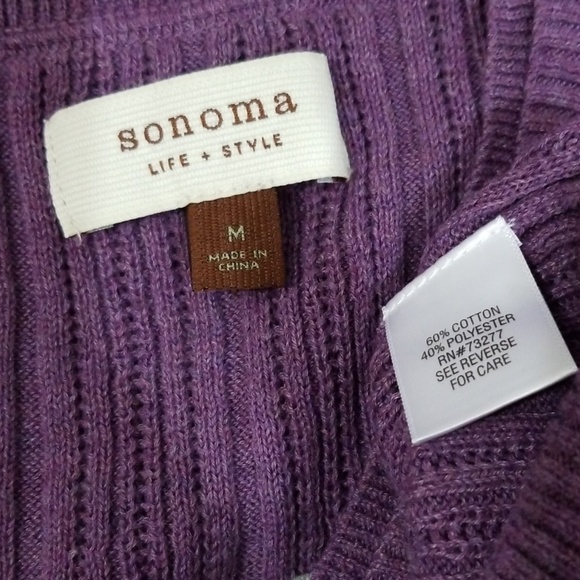 Sonoma life+style women's long sleeved sweater - Picture 8 of 8